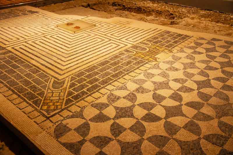 Visite - Mosaïques romaines de Boscéaz