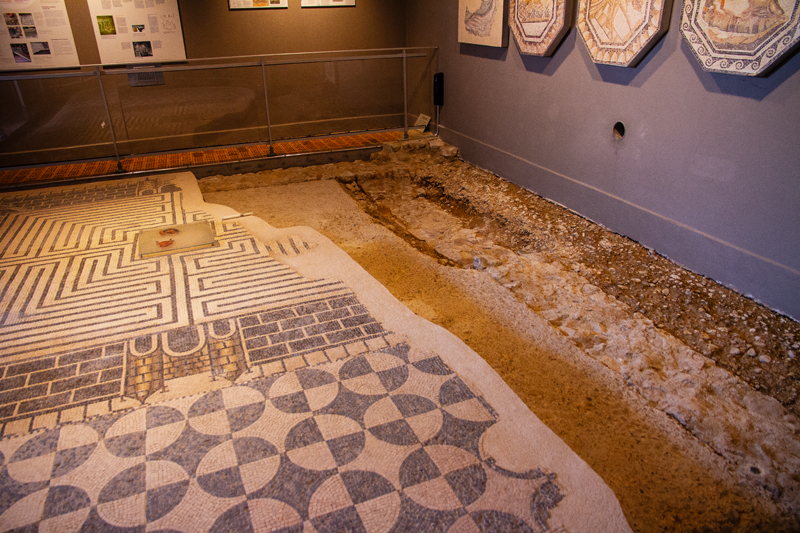 Visite - Mosaïques romaines de Boscéaz