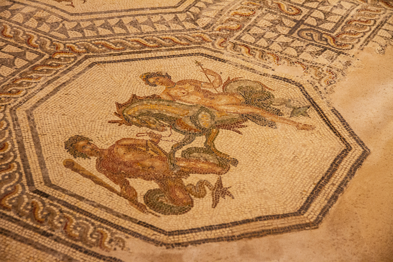 Visite - Mosaïques romaines de Boscéaz