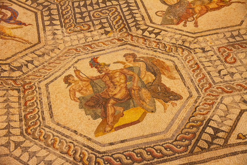 Visite - Mosaïques romaines de Boscéaz