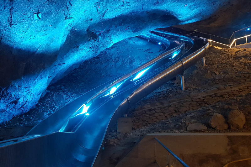 Visite - Mines de sel de Bex