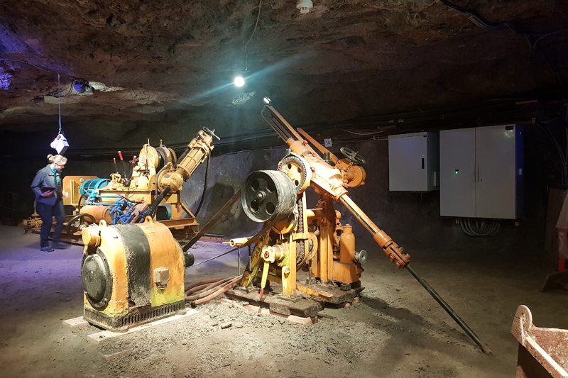 Visite - Mines de sel de Bex