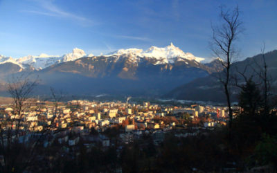 Le chemin des blocs erratiques