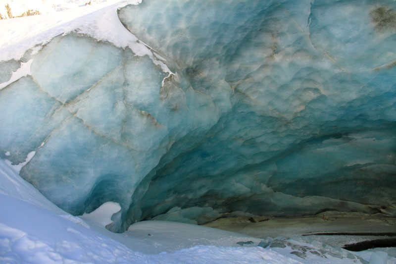 La grotte glaciaire de Zinal
