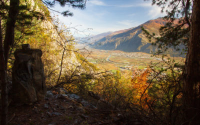 Montée à la carrière de marbre de Saillon