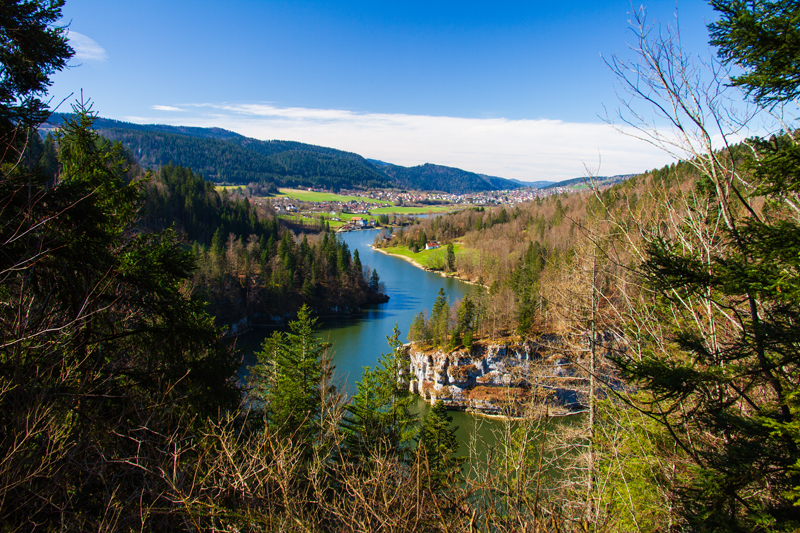 Randonnée - Saut du Doubs – Lac des Brenets – Tour Jürgensen