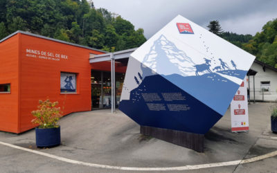 Au dessus des mines de sel de Bex