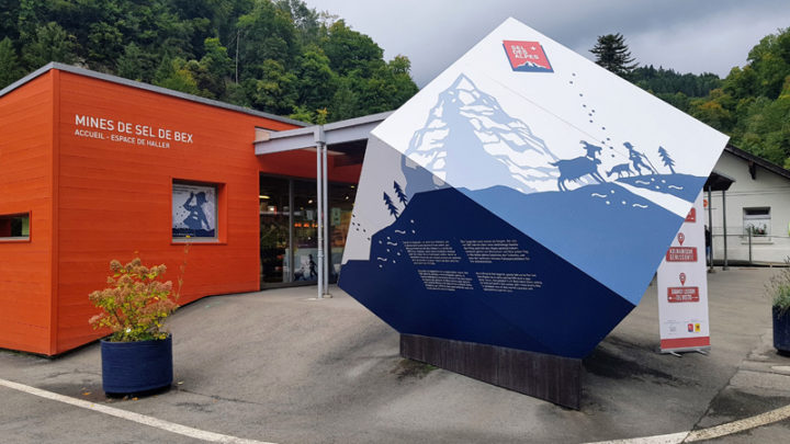 Au dessus des mines de sel de Bex