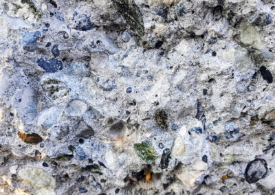 Roches sédimentaires - Béton cyclopéen