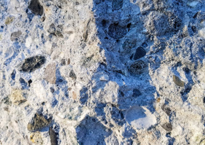 Roches sédimentaires - Béton cyclopéen