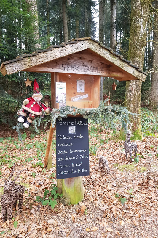 Randonnée - Sentier à tire d’ailes à Le Crêt