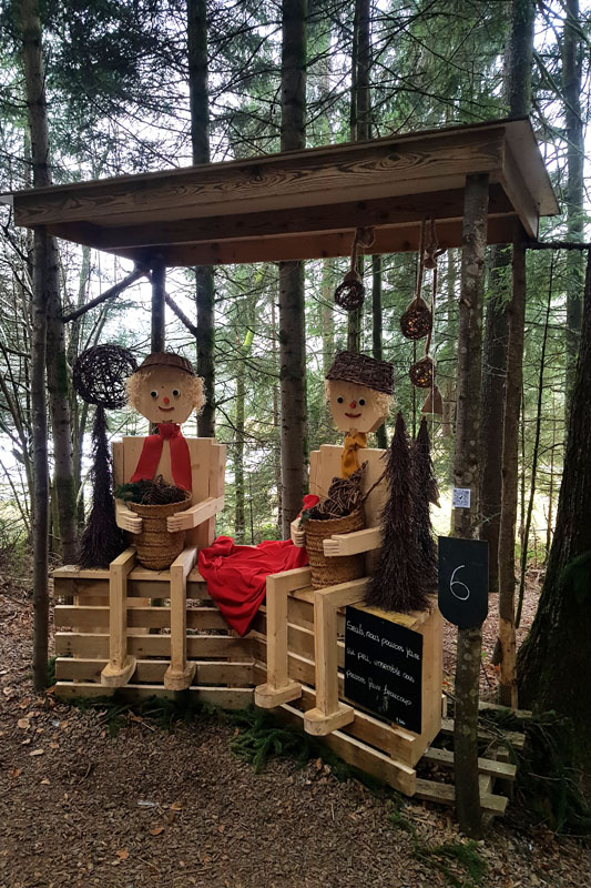 Randonnée - Sentier à tire d’ailes à Le Crêt