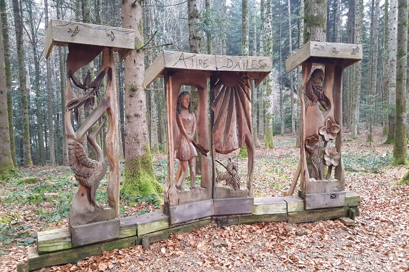 Randonnée - Sentier à tire d’ailes à Le Crêt