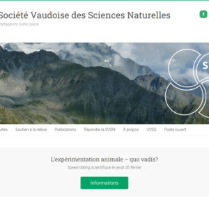 Société Vaudoise des Sciences Naturelles