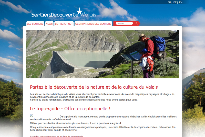 SentiersDécouverte Valais