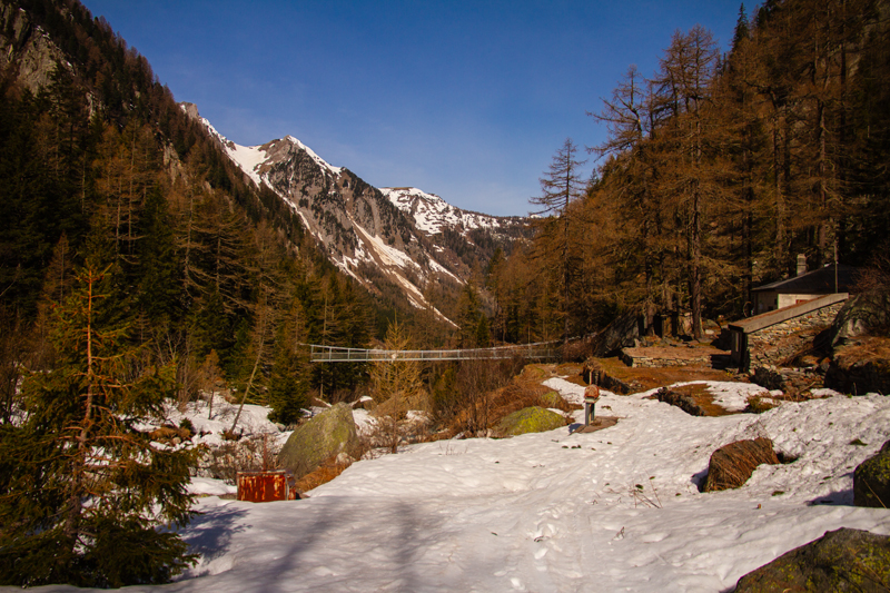 Randonnée - Bisse du Trient au printemps