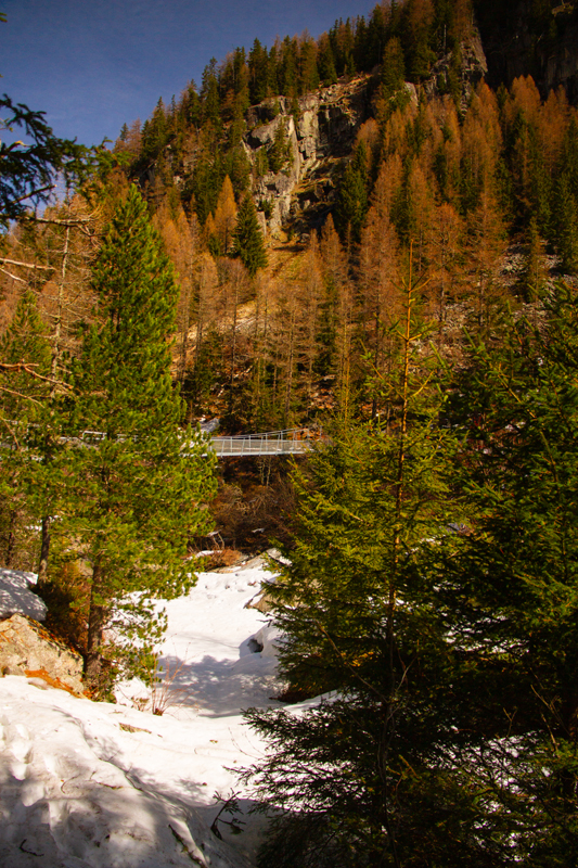 Randonnée - Bisse du Trient au printemps