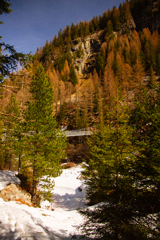 Randonnée - Bisse du Trient au printemps