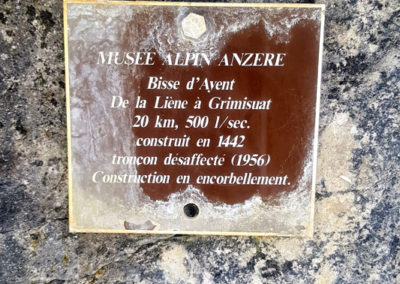 Randonnée - Bisse d’Ayent (tronçon désaffecté)