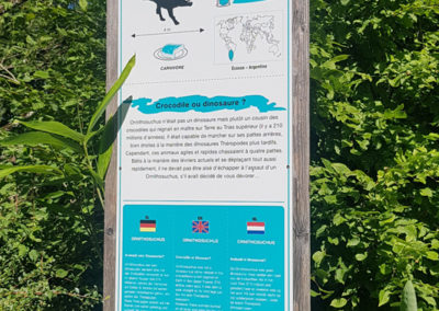 Visite - Dino-Zoo - chemin didactiques