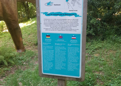 Visite - Dino-Zoo - chemin didactiques