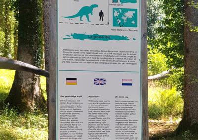Visite - Dino-Zoo - chemin didactiques