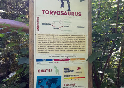 Visite - Dino-Zoo - chemin didactiques