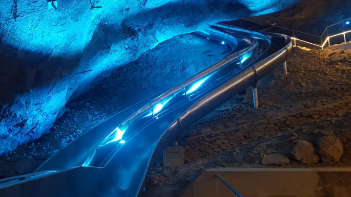 Mines de sel de Bex, 1er visite