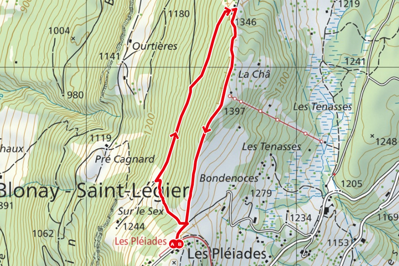 Randonnée - SONature - Carte Randonnée - SONature - Carte